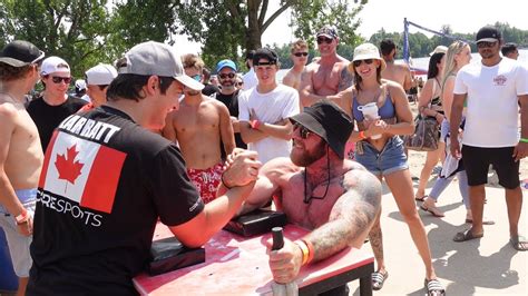 auden larratt age|Armwrestling at the beach